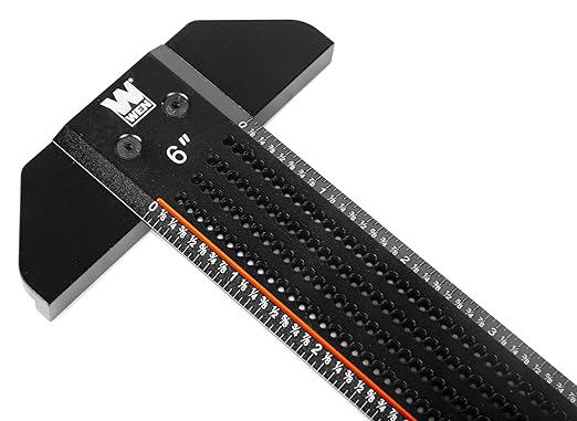 WEN 6-Inch T-Shaped Marking Ruler - Image 3