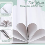 50 Sheets Marker Paper Pad, 9×12 Inch Bleedproof Art Sketch Pad, 73lb/120gsm - Image 4