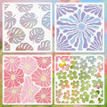 Wall Stencils for Painting Large Pattern, Exquisite Floral Designs for Wall by Felixcraft-DIYDreamscape