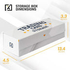 HOMEXPRO Easy Fold Trading Card Storage Box Magnetic Lid | Toploader Storage - Image 6