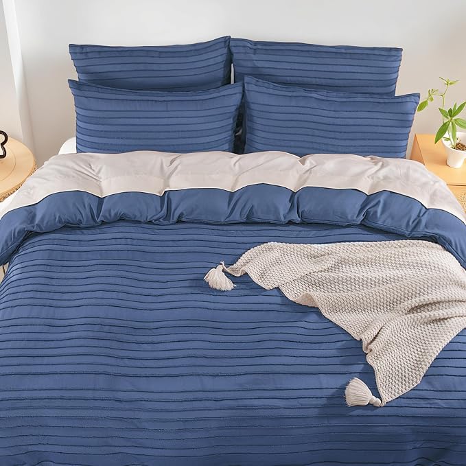 NEXHOME PRO Duvet Cover Full, 3 Pieces Boho Tufted Duvet Cover Set, Soft and - Image 7