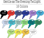 Artkey Acrylic Paint Set, 16 Colors 2 oz/59 ml Acrylic Paint Kit - Image 3
