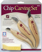 FLEXCUT Wood Carving Knives | Chip Carving Set | 1095 High Carbon Steel Blades - Image 2