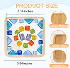 SAYAYA 4 Sets DIY Glass Mosaic Tiles - Image 2