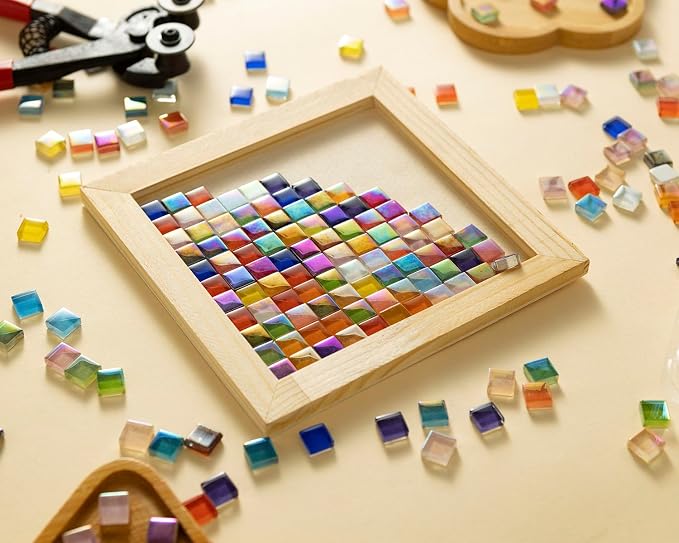 Lanyani Iridescent Crystal Mosaic Glass Bulk - Image 3