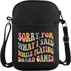 JXGZSO Board Games Tote Bag Board Game Gift Game Night Shoulder Bag Board Games by JXGZSO
