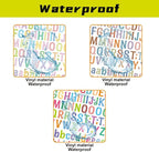 3040Pcs 20 Sheets Small Letter Number Stickers, 1/2inch Colorful Self-Adhesive - Image 4