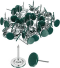 uxcell 150Pcs Upholstery Tacks, 11mmx17mm Flat Head Thumb Tack Decorative by uxcell