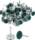 uxcell 150Pcs Upholstery Tacks, 11mmx17mm Flat Head Thumb Tack Decorative by uxcell