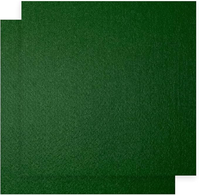 12" x 12" Felt Fabric Sheets for Crafts, Squares Felt Fabric Sheets, 1mm Thick by Unknown