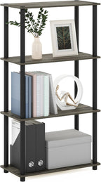Furinno Turn-N-Tube 4-Tier Multipurpose Shelf Display Rack by Furinno-FitsYourSpaceFitsYourBudget