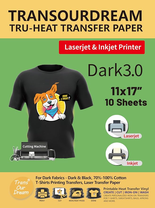 TransOurDream Iron on Heat Transfer Paper by TransOurDream