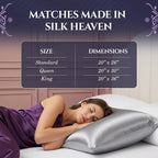 DECOLURE 100% Pure Mulberry Silk Pillow Case Queen Size – Highest Grade 30 - Image 8
