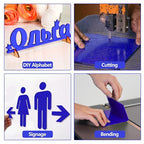 3 Pcs Blue 12 x 12 x 1/8 Inch Acrylic Sheets | Laser Cutting Plastic Plexiglass - Image 3