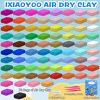 Ixiaoyoo Air Dry Clay, 78 Colors Foam Modeling Clay - Image 4