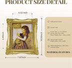Cuspin 8x10 Vintage Gold Picture Frame, Ornate Antique Resin Photo Frame | 8 by - Image 5