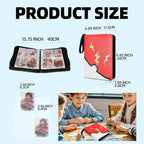 Collectible Trading Card Albums, 4 Pocket Card Binder, 400 Double Sided Pocket - Image 3