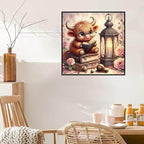 Highland Cow Diamond Art Kits for Adults, 5D Cow Diamond Painting Kits for - Image 2