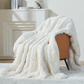 Mr. Sandman Weighted Blankets for Adults Queen Size 20lbs, Warm Sherpa Fleece by MrSandman