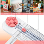 Paper Cutter for Craft：Paper Trimmer, Perforator, Photo for Scrapbooking and - Image 2