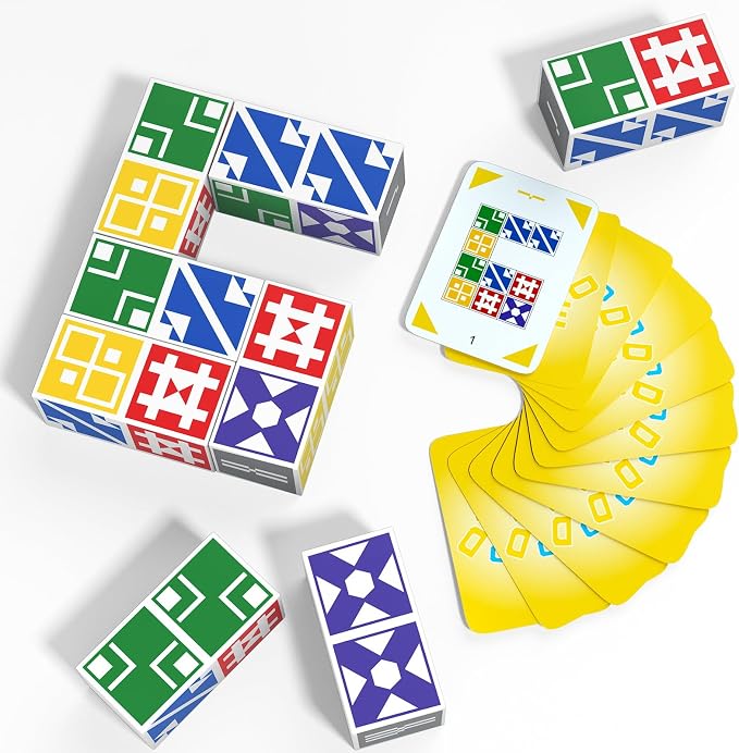 Family Matching Game for Kids & Adults, Block Puzzle Board Games for Boys & by BBnoteExperiencethefunofsportstomakeyourchildbetter