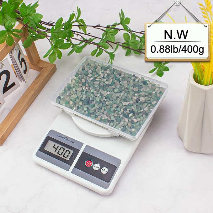 0.88 LB Aquarium Gravel Rocks Green Aventurine Crystal Chips Tumbled Healing - Image 9