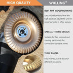 4PCS Wood Carving Disc Set for 4" or 4 1/2" Angle Grinder - Image 6