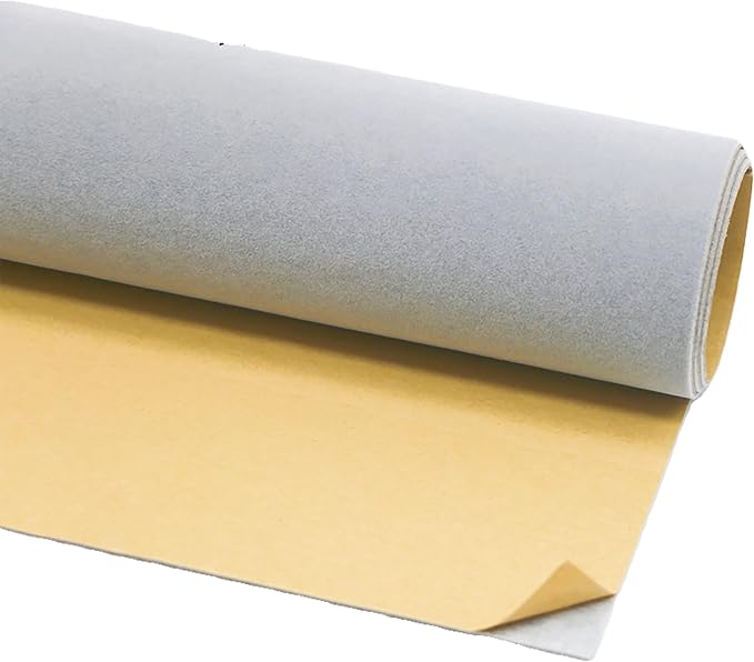Self Adhesive Sheets Peel and Stick Large Size Velvet Flock Soft Velvet Drawer - Image 2
