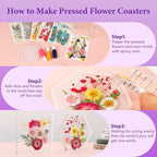 NESCCI 428 Pcs Dried Pressed Flowers - Image 6