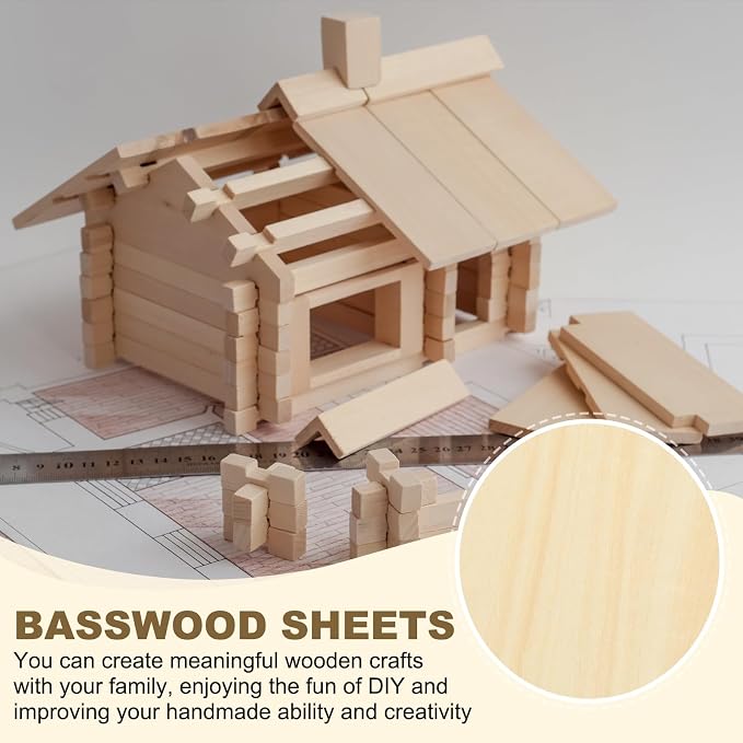 PATIKIL 12x24x1/4 Basswood Sheets - Image 5
