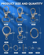 325PCS FIVEIZERO Keychain Making Kit - Image 2