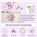 Legigo Blank Canvas Bag Zipper Pouch Makeup Bags Bulk - Image 3