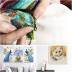 Cross Stitch Aida Fabric 16 Count, 59 by 39 Inch Large Size, Classic Reserve - Image 6