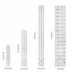 Sewing Rulers Quilting Ruler, Acrylic Quilting Templates, Sewing Tools - Image 2