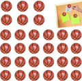 35 Pack Sport Ball Push Pins Basketball Thumb Tacks Mini Cute Basketball by Unknown