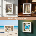 SHENLIU 12 Pack 4 x 6 Inches Shadow Box Frame, Small Wood Frame Memory Display - Image 5