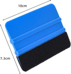 Durable Black Felt Edge Vinyl Squeegee Tool 4-Inch | Car Vinyl Film Wrapping - Image 2