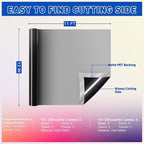 HTVRONT Black Permanent Vinyl, Silhouette, Scrapbooking, Die Cutters - Image 6