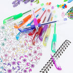 Tanmit 100 Coloring Gel Pens Set - Image 6