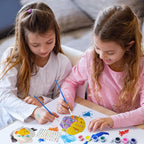 Eleanore's Diary Kids Sea Shell Painting Kit, Glow in The Darkness Painting - Image 8