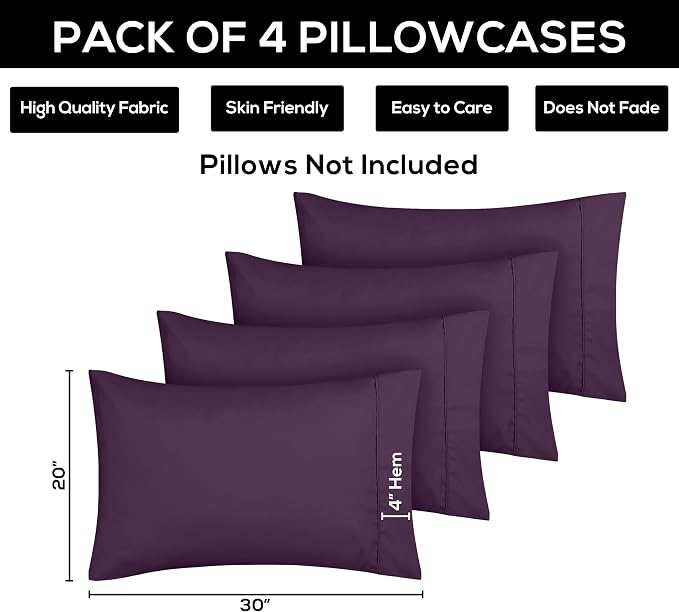 Utopia Bedding King Pillow Cases - Image 3