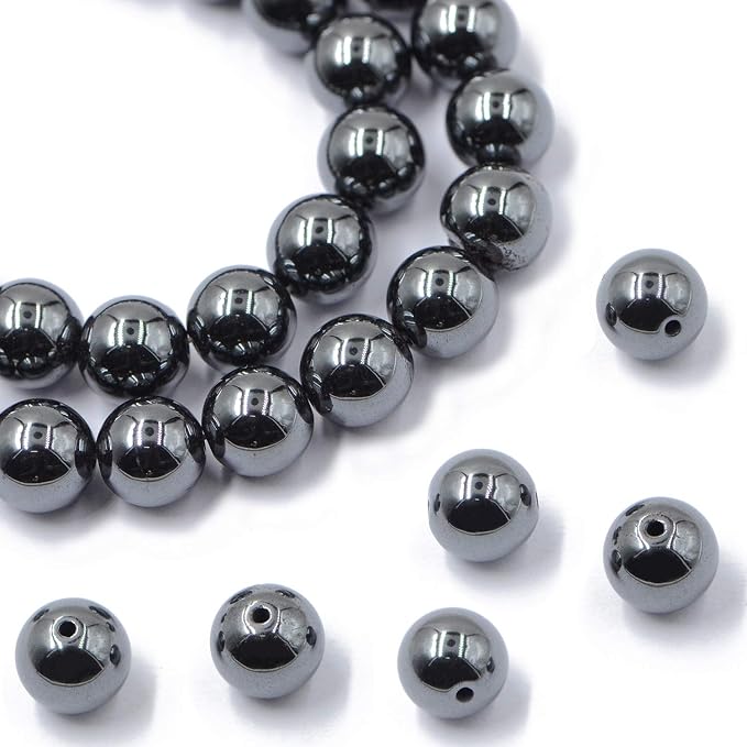 AD Beads Natural Gemstone Round Loose Beads 15" by ADBeads