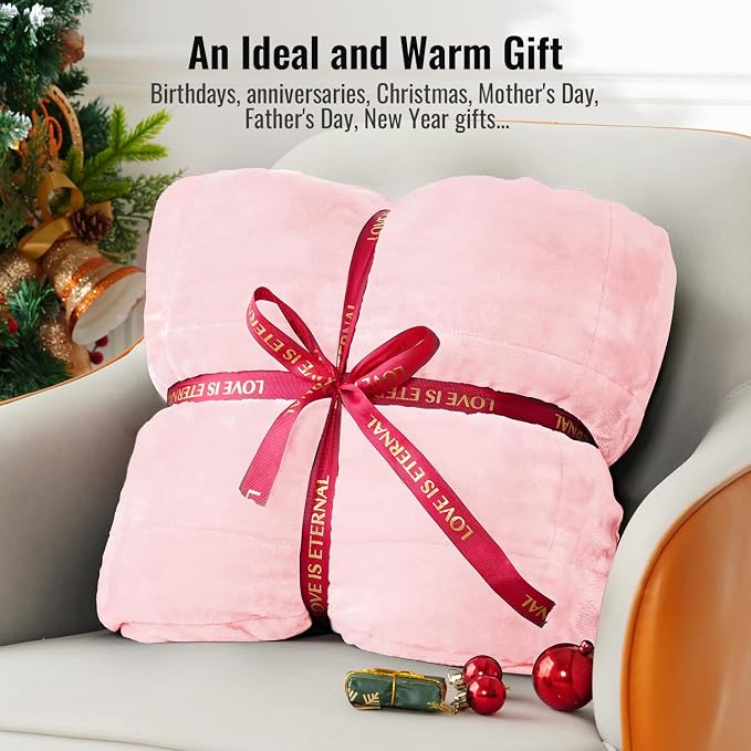Uttermara Sherpa Fleece Weighted Blanket 12 lbs - Image 6