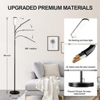 marctronic Floor Lamp 2 Pack, 18W 1800LM Bright LED Floor Lamp - Image 3