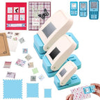BAOFALI 3Pcs/Set Stamp Punch, 0.6 x 0.5 inch, 1 x 0.8 Inch, 1.5 inch by BAOFALI