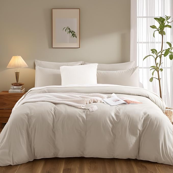 NEXHOME PRO Full Duvet Cover Set – 100% Certified Organic Cotton - Image 2
