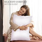 Adubor Mulberry Silk Pillowcase 2 Pack - Image 2
