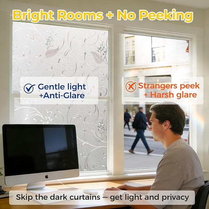 OHTMERU Window Privacy Film Decorative - Image 2