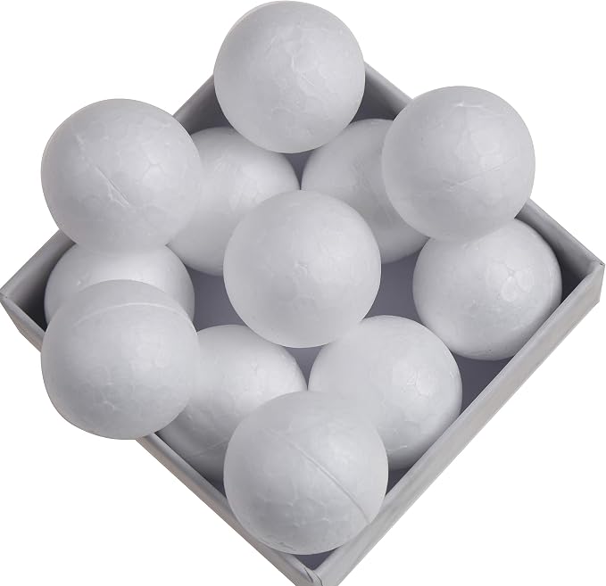 DIYASY 100 Pcs Mini Craft Foam Balls, 1Inch Mini Foam Balls - Image 5