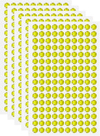 HARFINGTON 5 Sheet/800pcs Rhinestone Adhesive Stickers Self Adhesive Acrylic by HARFINGTON